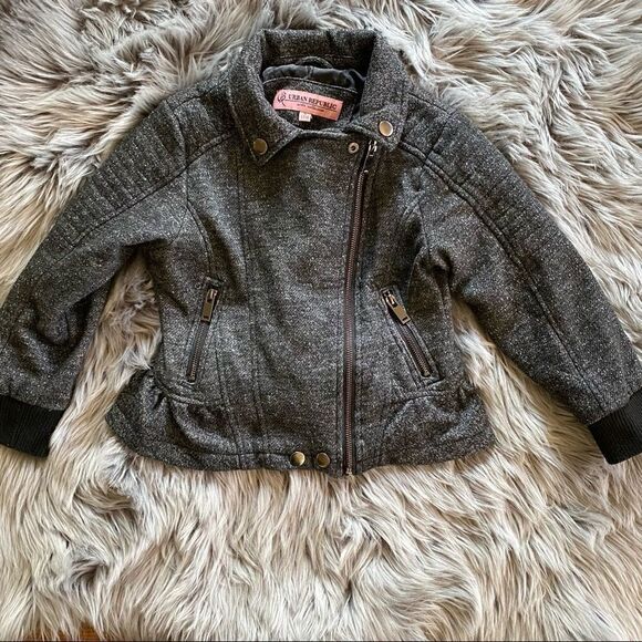 Urban Republic girls Moto Peplum Jacket, S - Picture 1 of 6
